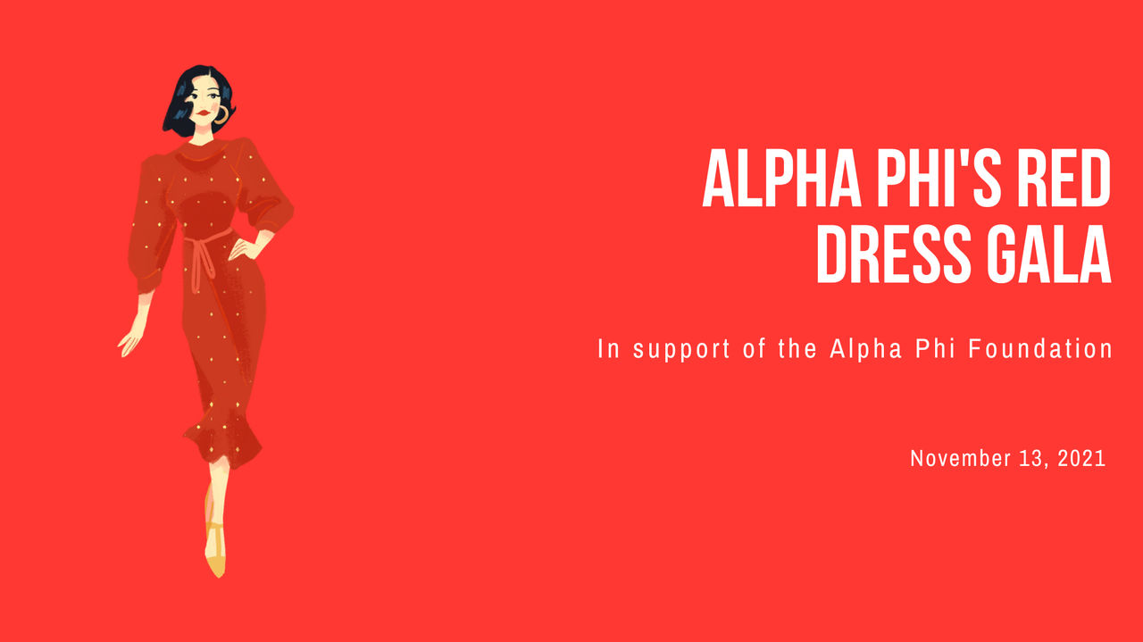 open lace back dress Alpha Phi Red Dress Gala Tshirt