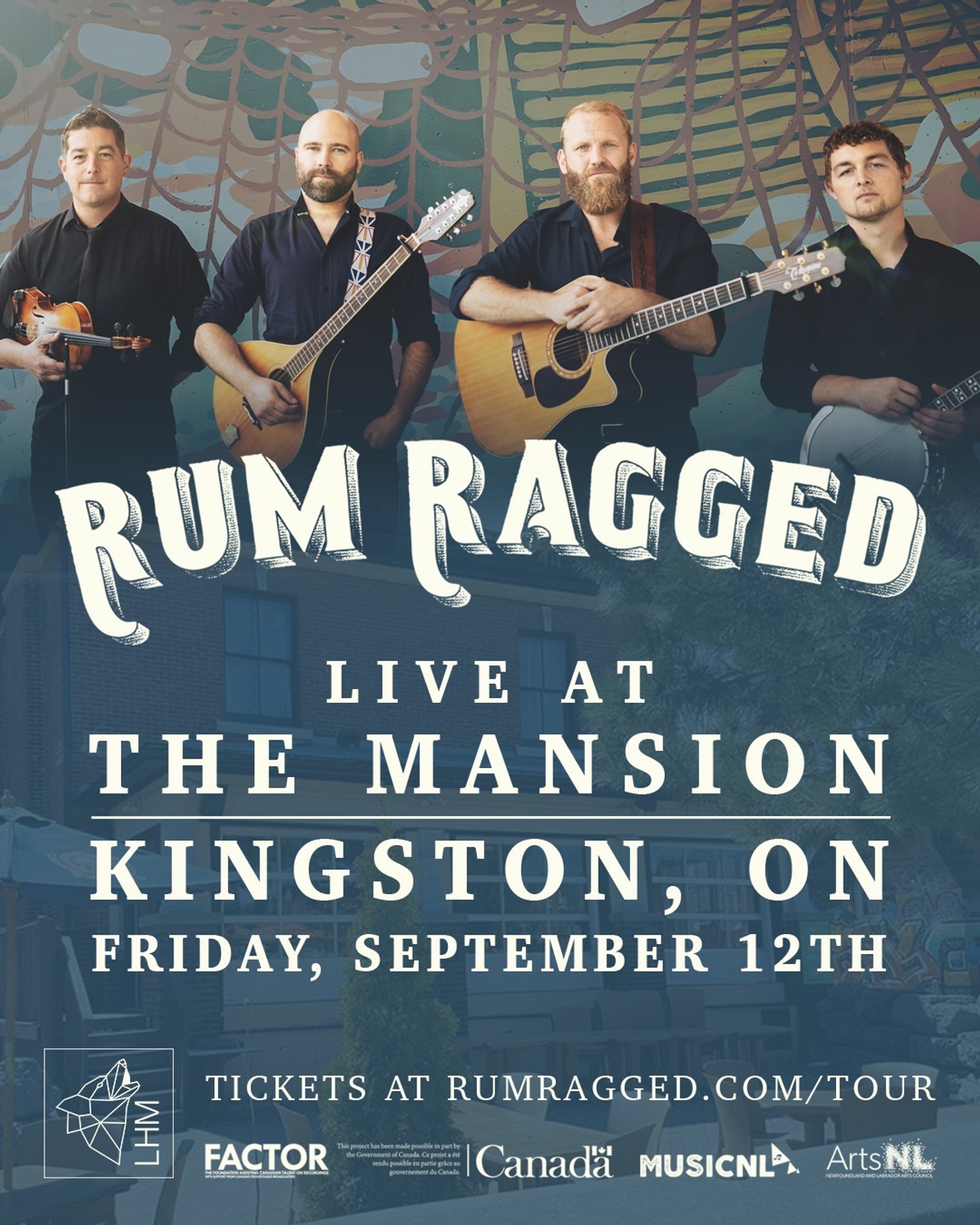 Rum Ragged live at The Mansion Tickets | Bounce